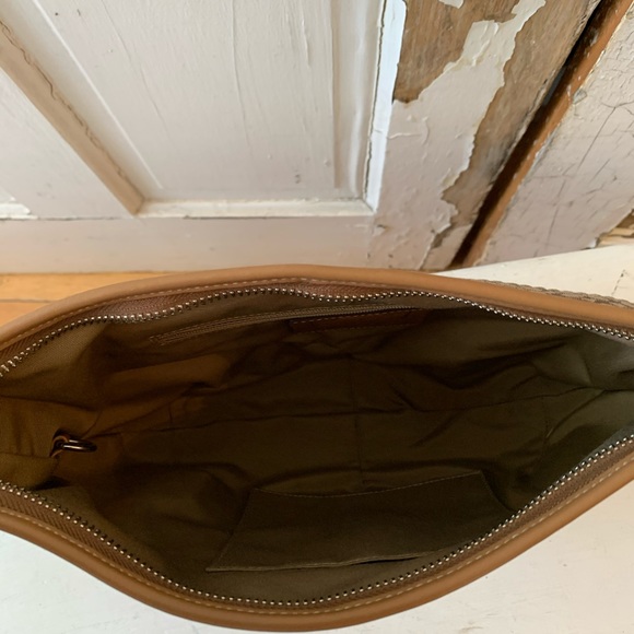 Coach brown tan logo shoulder bag - Picture 7 of 7